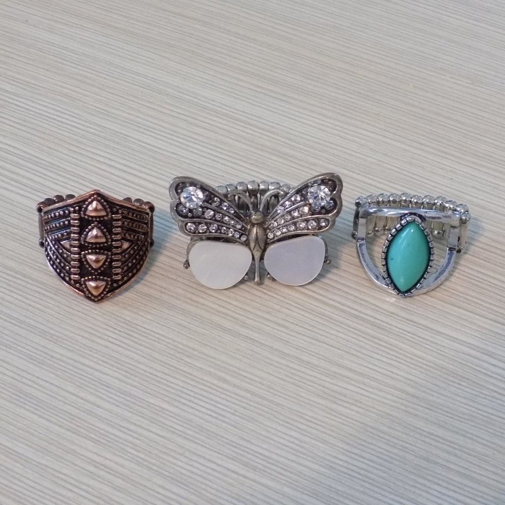 Stretchy Ring Bundle Costume Jewelry